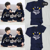 Baba or Baby Blue Smile Printed The Ultimate Sleep Suit (SP-101)