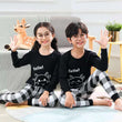 Black Hello Kids Night Suit - Cozy Sleepwear for Boys and Girls 1 Suit (SP-111)