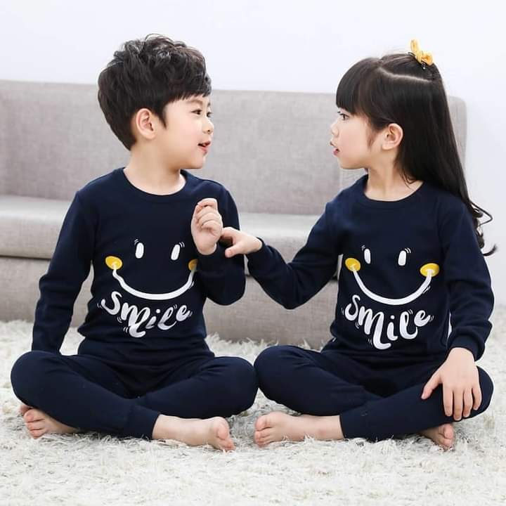 Soft Cotton Jersey Kids Night Suit - Cozy Sleepwear for Boys and Girls (SP-131)