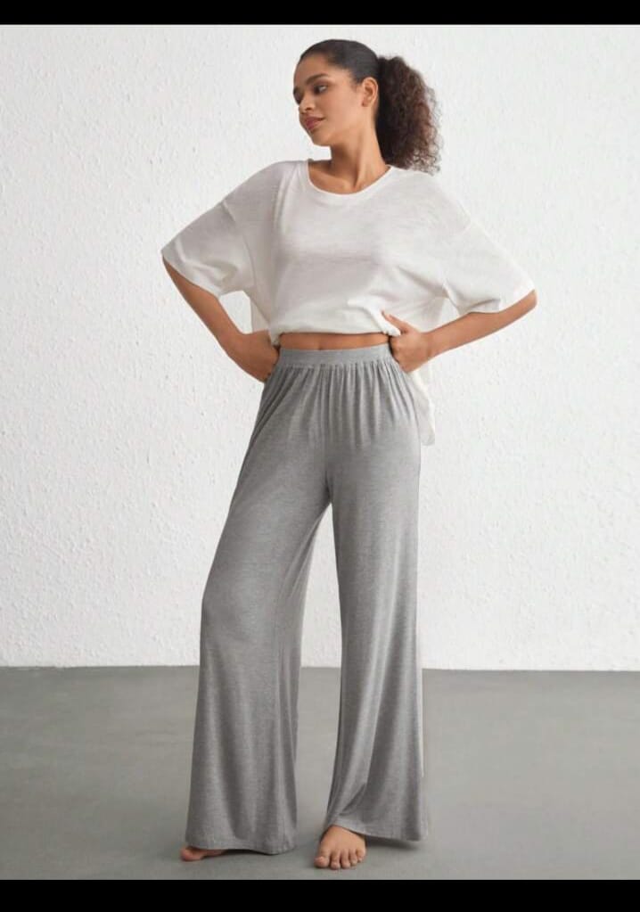 Pack Of 3 Plazzo Pajamas For Ladies (RB-9000)