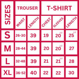 Off white Leaves Printed T-Shirt with leafs printed trouser  – Soft Feel, Cute Vibe