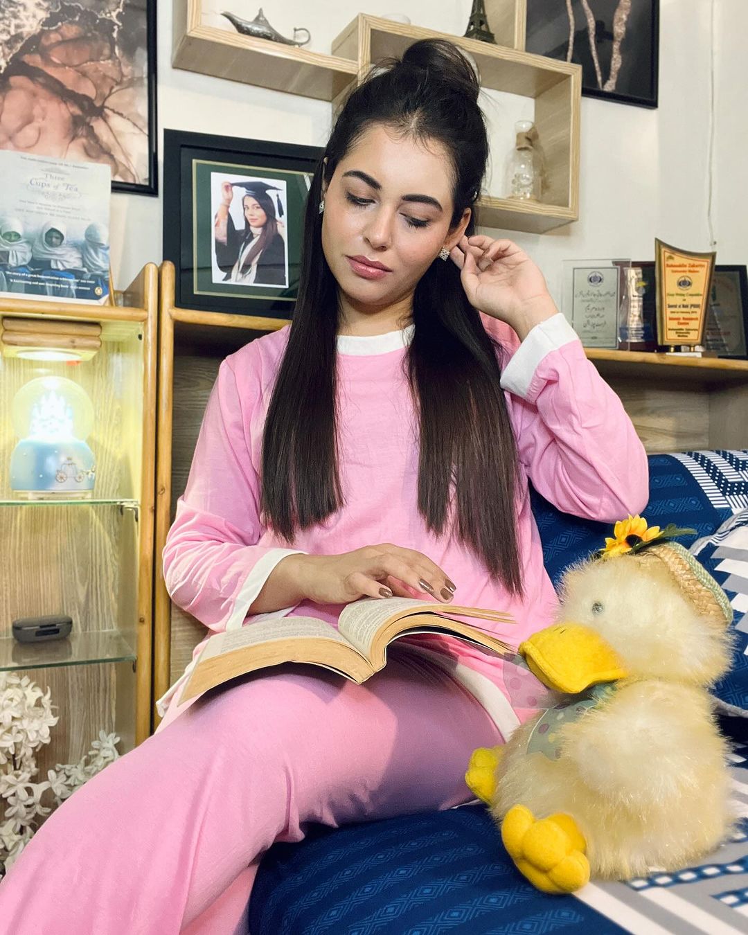 Pink Plain Tshirt with Flapper Style Trouser The Ultimate Dream wear Suit